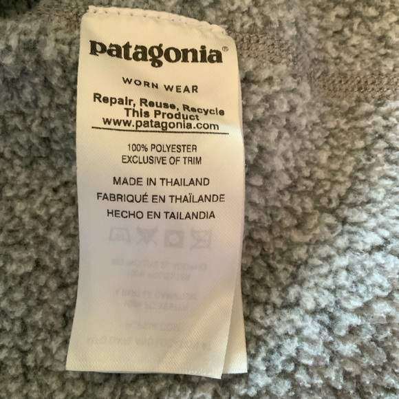 Patagonia Better Sweater 1/4 Zip Pullover Jacket Womens L - Picture 8 of 11